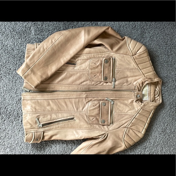 Michael Kors Jackets & Blazers - Like New! Michael Kors Leather jacket.